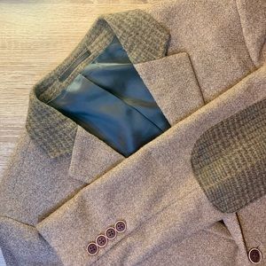 Topman • Tweed Style Sport Coat with Elbow Patches
